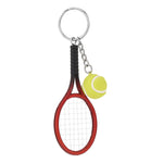 Porte-clés raquette de tennis