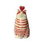 Vase pour chat à pois