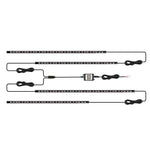 Bande LED flexible RVB étanche pour châssis de voiture(4pcs)