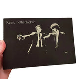 Porte-clés mural en bois