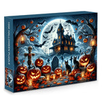 Puzzle de la maison hantée à la citrouille