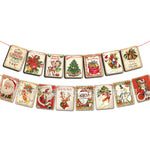 Cartes de Noël à l'Aquarelle Vintage