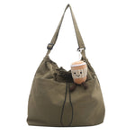 Sac à dos en nylon avec cordon de serrage