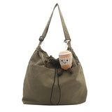 Sac à dos en nylon avec cordon de serrage