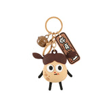 Porte-clés créatif et amusant en silicone, pendentif cloche