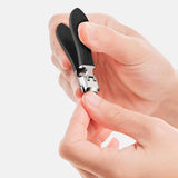 Coupe-Ongles Incurvé Anti-Projection à Large Ouverture