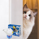 Ensemble diffuseur de phéromones apaisantes pour animaux (versions chat et chien)