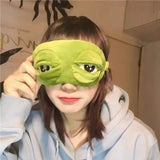 Masque de sommeil grenouille