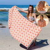 Sac de plage et serviette 2-en-1