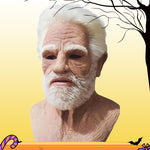 Masque en latex de simulation d'Halloween