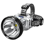Lampe frontale rechargeable à haute puissance super lumineuse