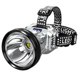 Lampe frontale rechargeable à haute puissance super lumineuse