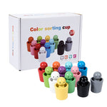 Gobelets de tri par couleur