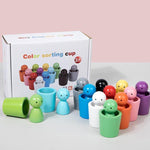 Gobelets de tri par couleur
