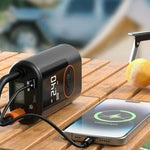 Pompe à air électrique portable avec affichage numérique
