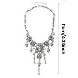 Collier Vintage Pirate Squelette Crâne