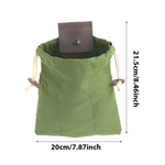 Sac de ceinture pliable en toile