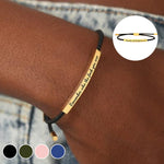 Bracelet Inspire tressé et ajustable