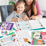 Cahier d'écriture à rainures réutilisable