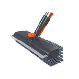 Brosse à long manche pour les espaces étroits de la salle de bain