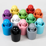 Gobelets de tri par couleur