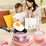 Jeu de Cuisine Miniature Réel pour Enfants - Ensemble de 22 Pièces