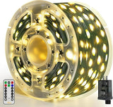 Guirlande LED de Noël étanche avec télécommande à 8 modes