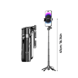 Mini perche à selfie portable 3 en 1