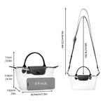 Sac à main en PVC transparent