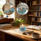 Bougie parfumée mini aquarium à bulles