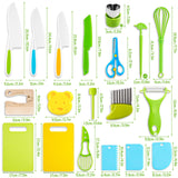 46 pièces Couteaux de cuisine Montessori pour enfants Jouets éducatifs