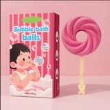 Bombe de bain « Sucette magique »
