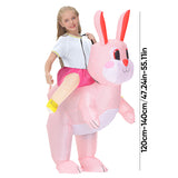 Costume de lapin gonflable de Pâques