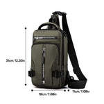 Sac à bandoulière à chargement USB