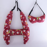 Support de tête de couchage pour voiture en forme de H