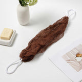 Éponge de bain exfoliante en filet africaine authentique