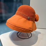 Chapeau de soleil mode d'été à large bord