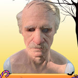 Masque en latex de simulation d'Halloween