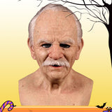Masque en latex de simulation d'Halloween