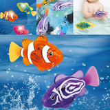 Jouet robot poisson qui nage