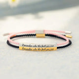 Bracelet Inspire tressé et ajustable