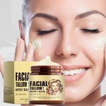 Baume au miel et au suif pour le visage