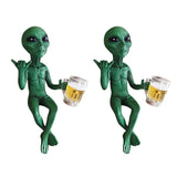 Statue Alien avec Bière