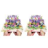 Carte pop-up 3D papillons pour la fête des mères