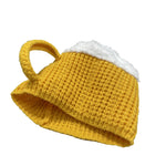 🍺 Tasse à bière 3D rigolote Gant tricoté Cadeau🎁