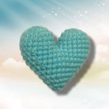 Câlin de poche, Coeur au crochet, Petit cadeau