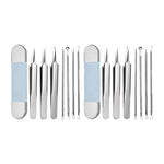 Kit d'outils en acier inoxydable pour l'élimination des points noirs