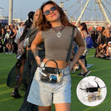 Sac à main en PVC transparent