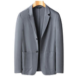 Veste de costume en soie glacée pour hommes