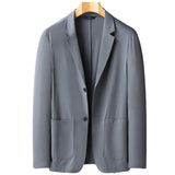 Veste de costume en soie glacée pour hommes